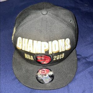 New Era Black Champions NBA 2019 Cap